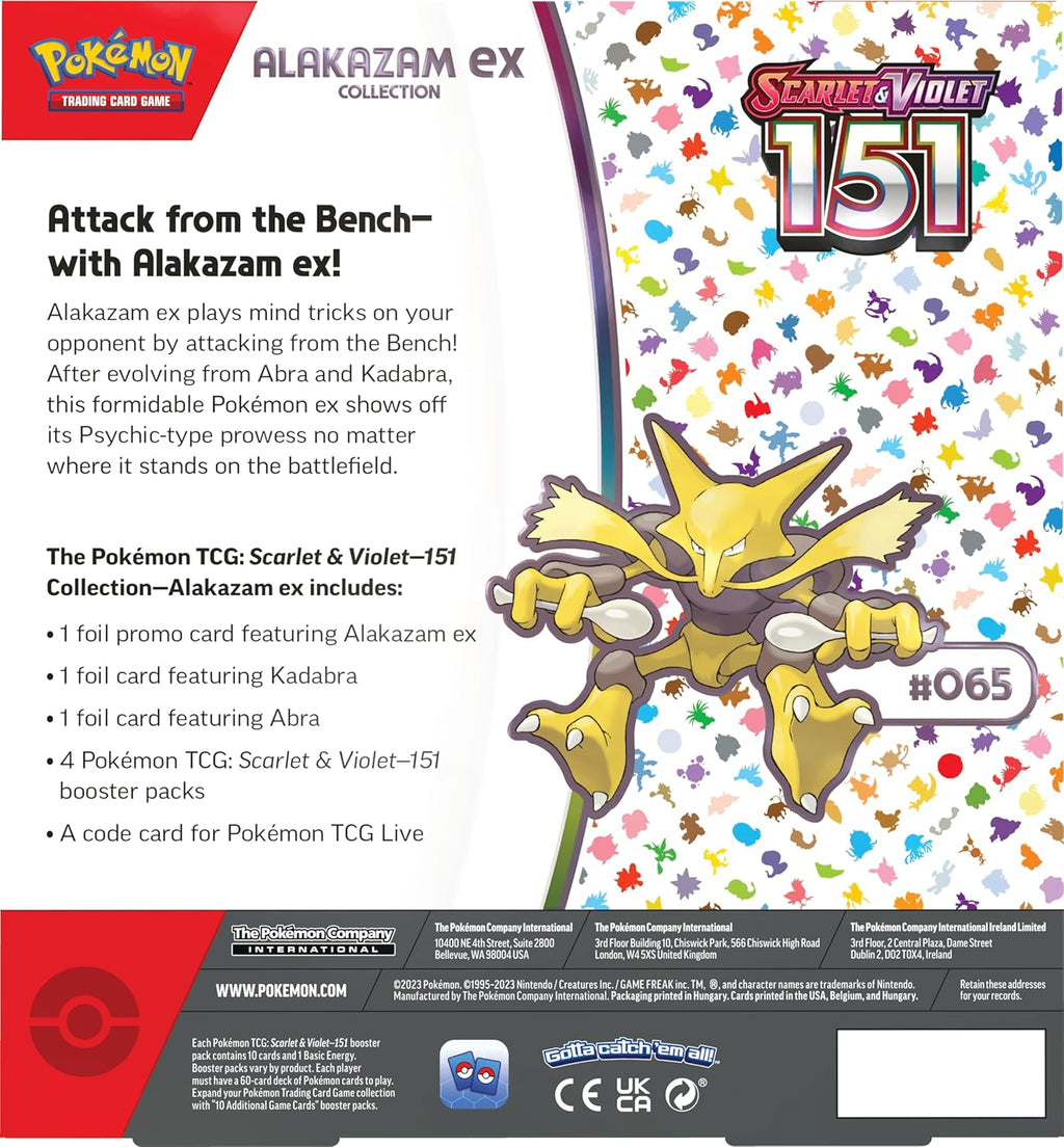 Pokemon TCG: Scarlet & Violet - 151 Alakazam EX - English