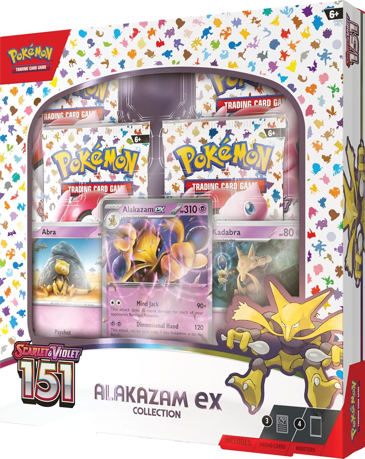 Pokemon TCG: Scarlet & Violet - 151 Alakazam EX - English