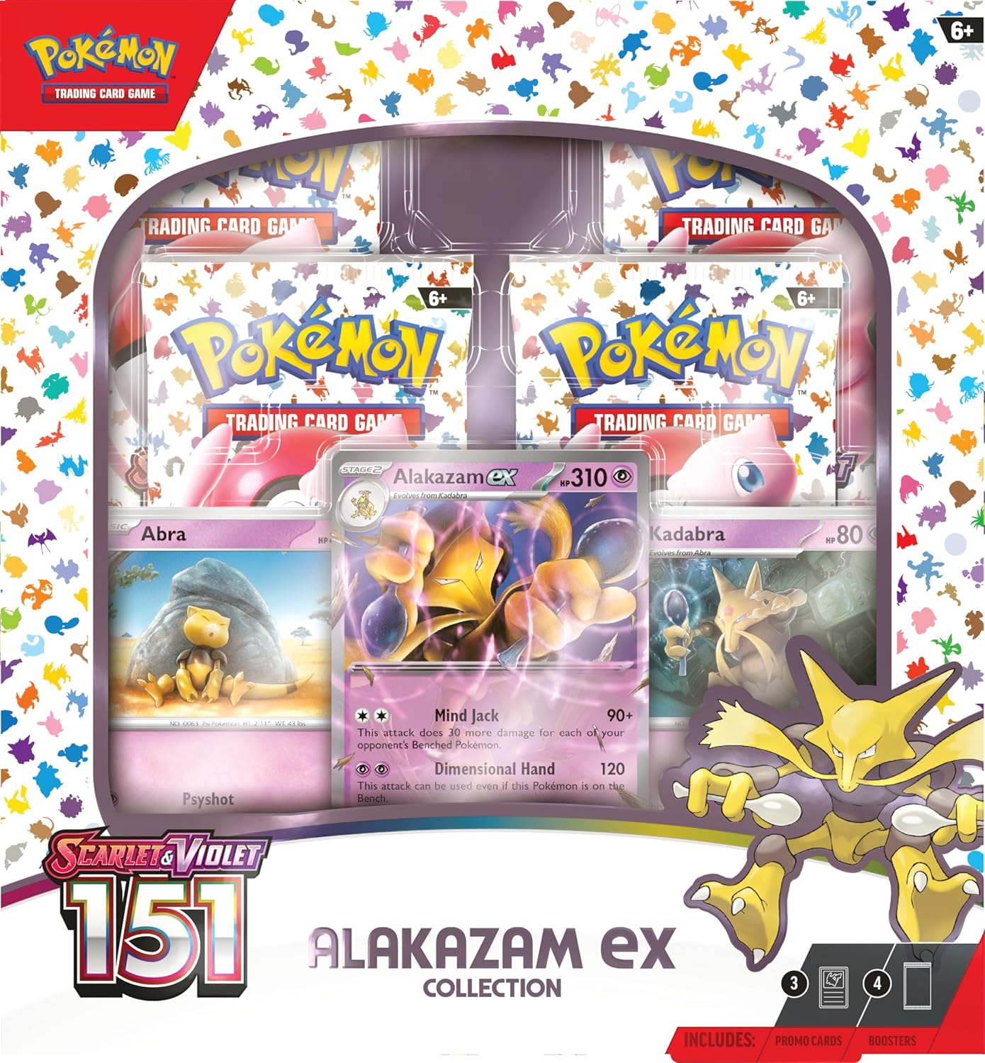 Pokemon TCG: Scarlet & Violet - 151 Alakazam EX - English