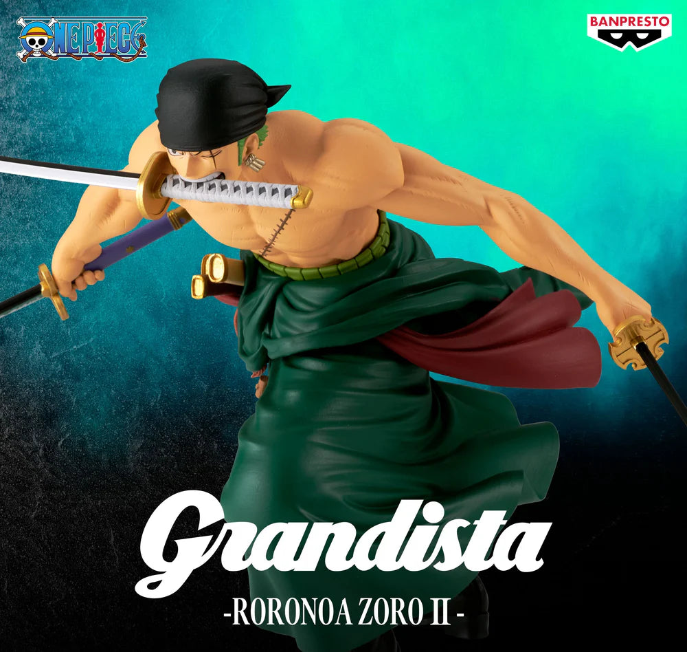 ONE PIECE GRANDISTA - RORONOA ZORO II JAPANESE VERSION