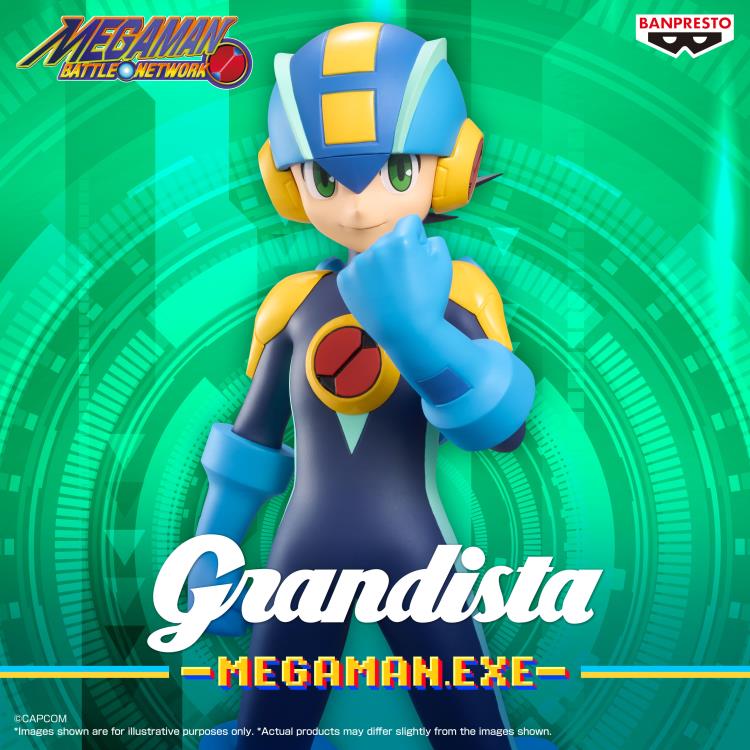 Mega Man Battle Network Grandista RockMan.EXE Figure